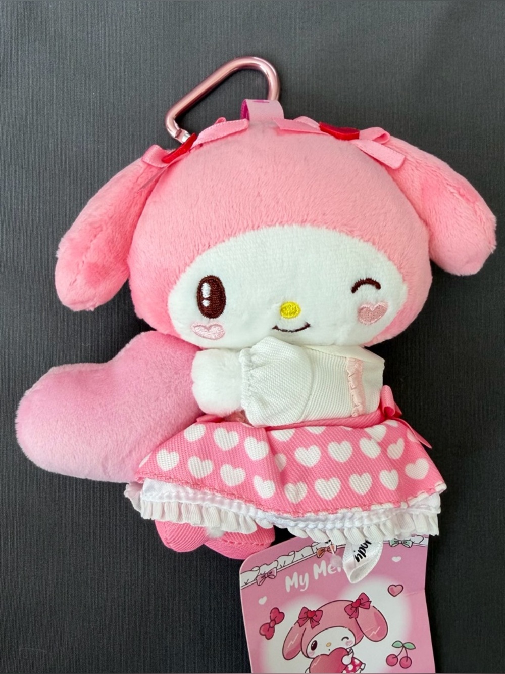 Sanrio Hong Kong exclusive The sweet hearts My Melody plush/keychain